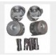 TIK MITSUBISHI CANTER- KAMYON FE635/659- 98/06 PİSTON SET STD (4D32/34) 3.6/3.9cc ÇELİK (104X3X2X4)